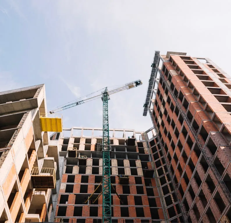 Construção de edifício residencial